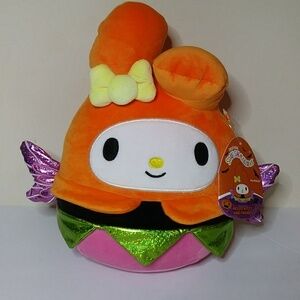Squishmallows Sanrio Hello Kitty 8" Holiday 2024 Fairy Plush Stuffed Ani…